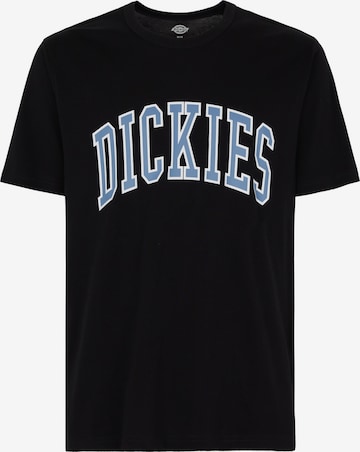 DICKIES Shirt 'AITKIN' in Zwart: voorkant