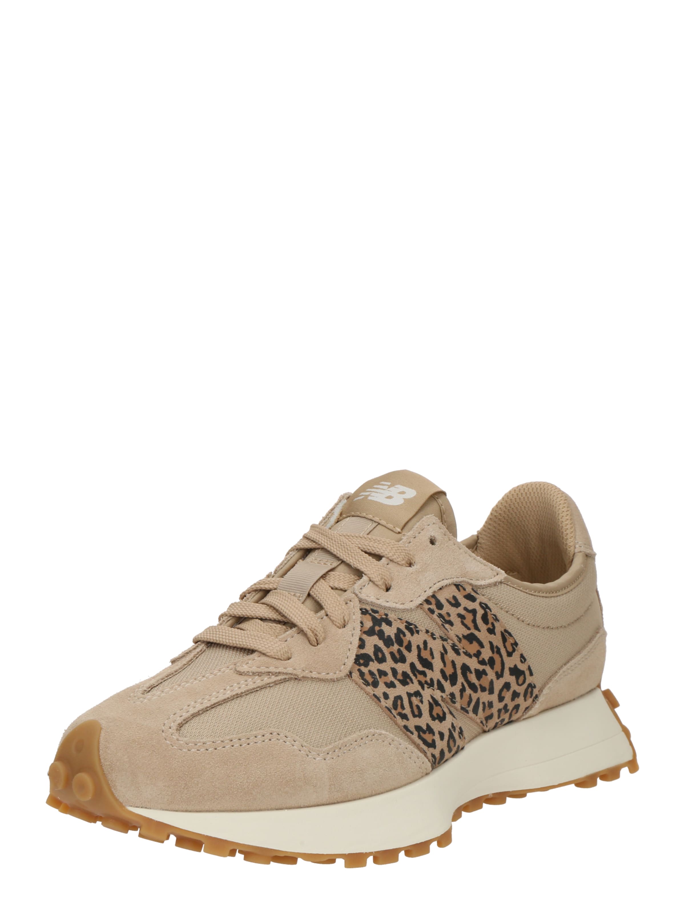 Sneaker low '327' de la new balance pe bej: față