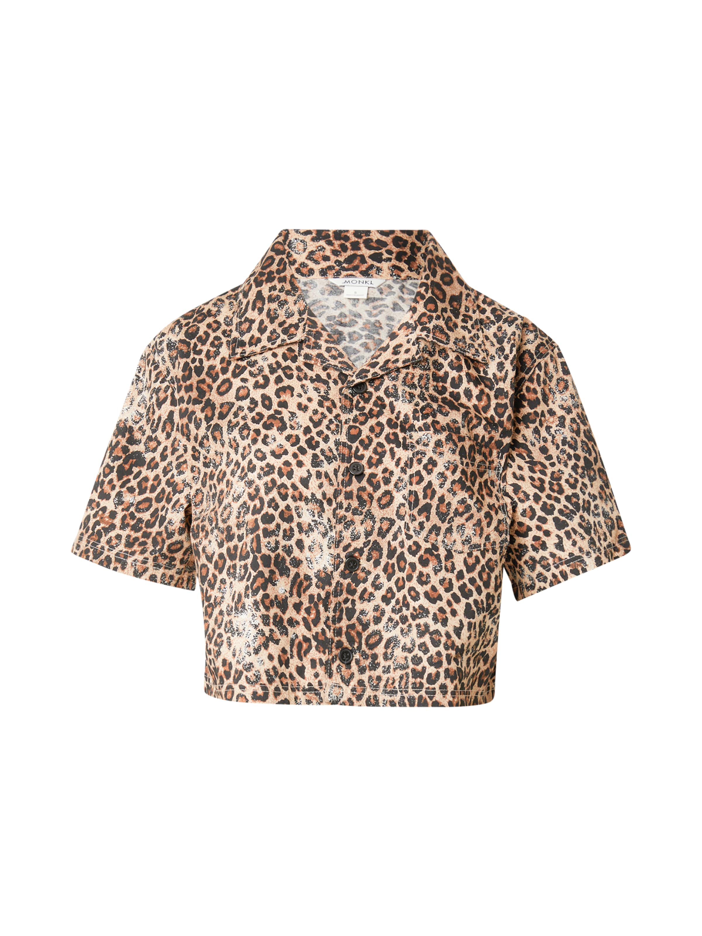 Monki Blouse in Beige: voorkant