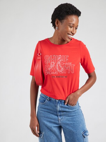 Maglietta di s.Oliver in rosso: frontale