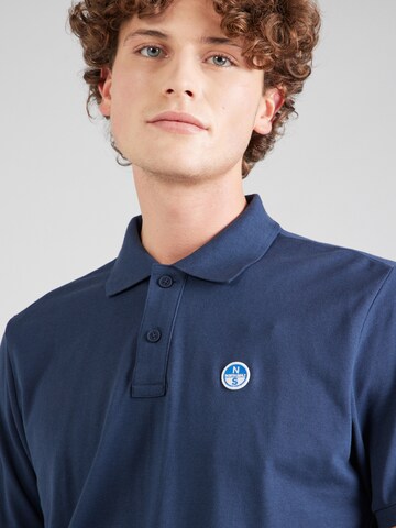 North Sails Poloshirt in Blau