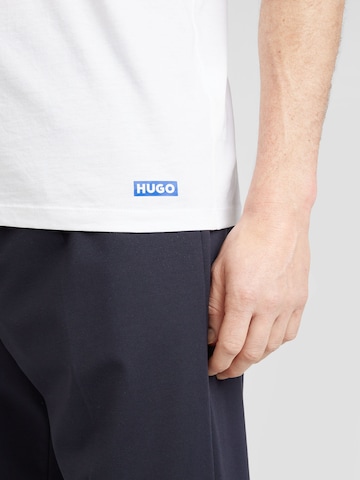 HUGO T-Shirt 'Naolo' in Weiß