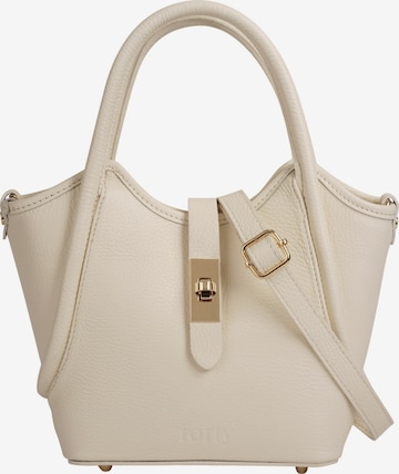 forty° - Bolso de mano 'CALDRINA - S' en beige: frente