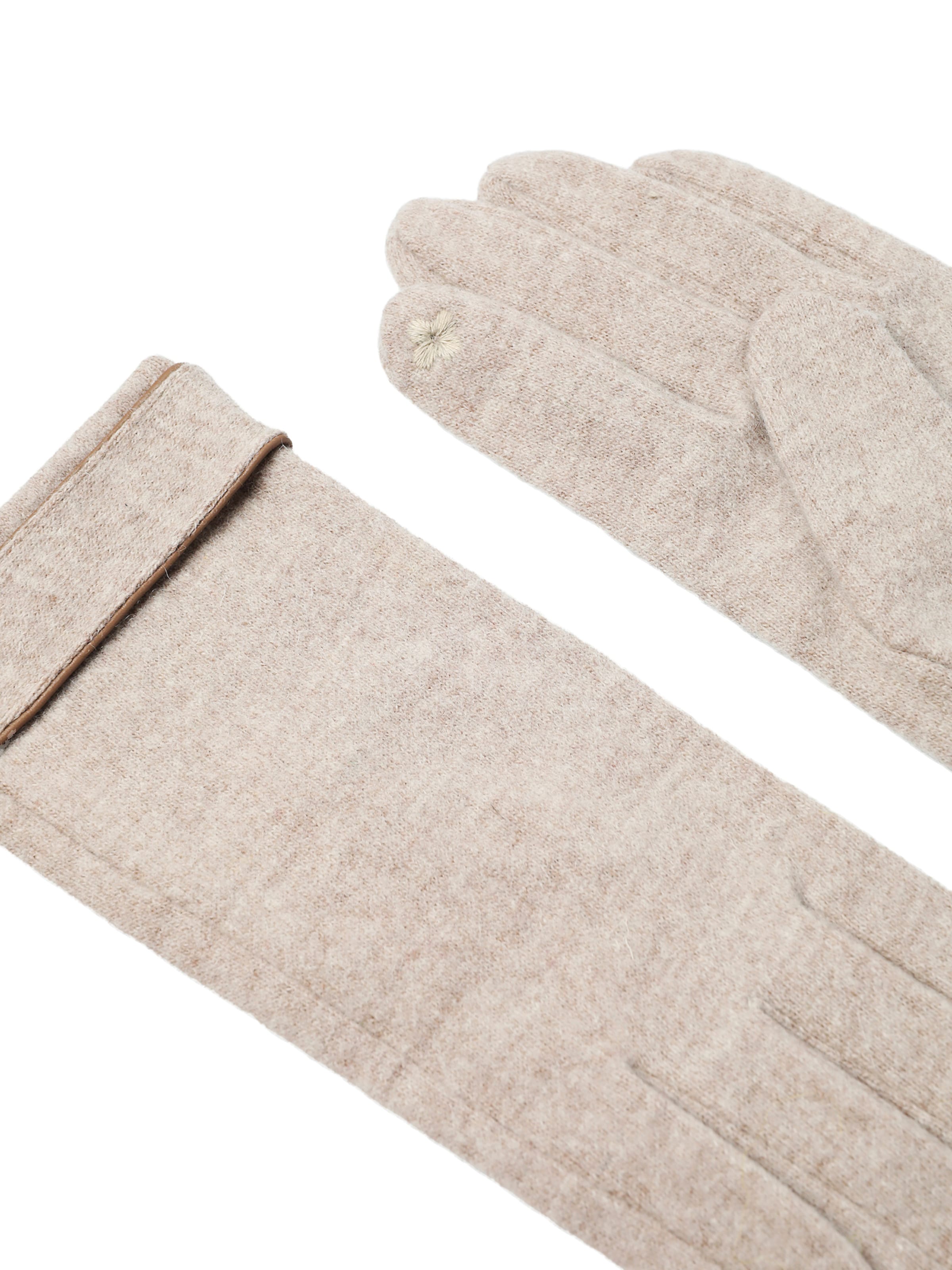 TATUUM Rękawiczki pięciopalczaste 'Lenis' w kolorze beżowy