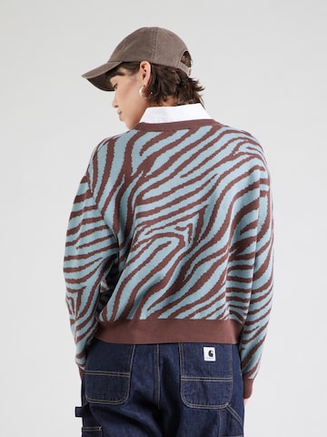 Pull-over mazine en bleu