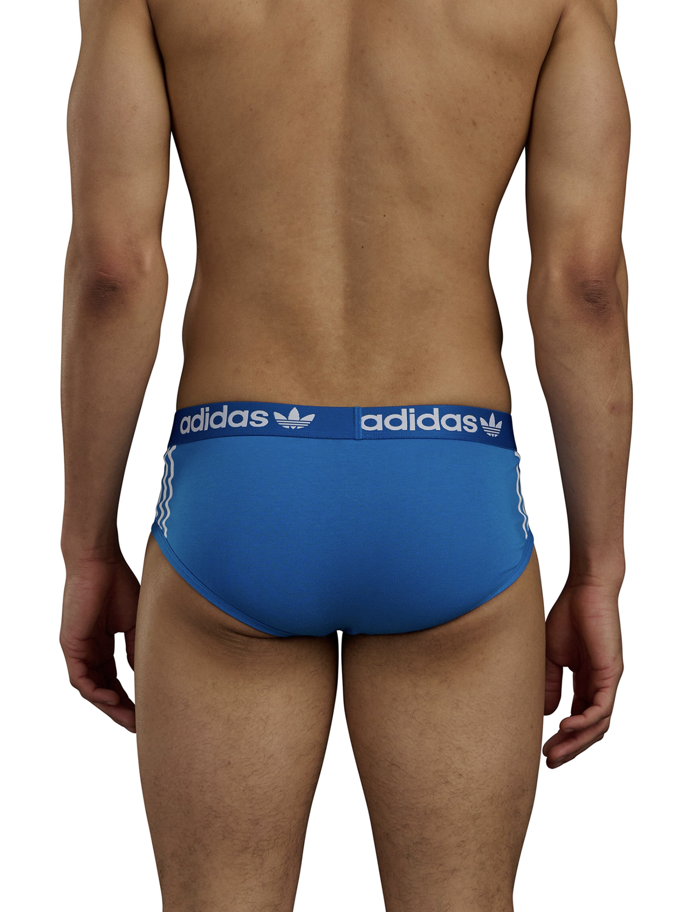 Slip ' Comfort Flex Cotton 3 Stripes ' ADIDAS ORIGINALS en bleu
