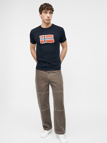 T-Shirt 'MAHSA' NAPAPIJRI en bleu