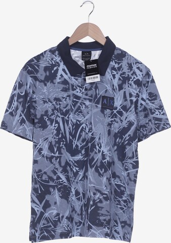 ARMANI EXCHANGE Shirt in M in Blue: front