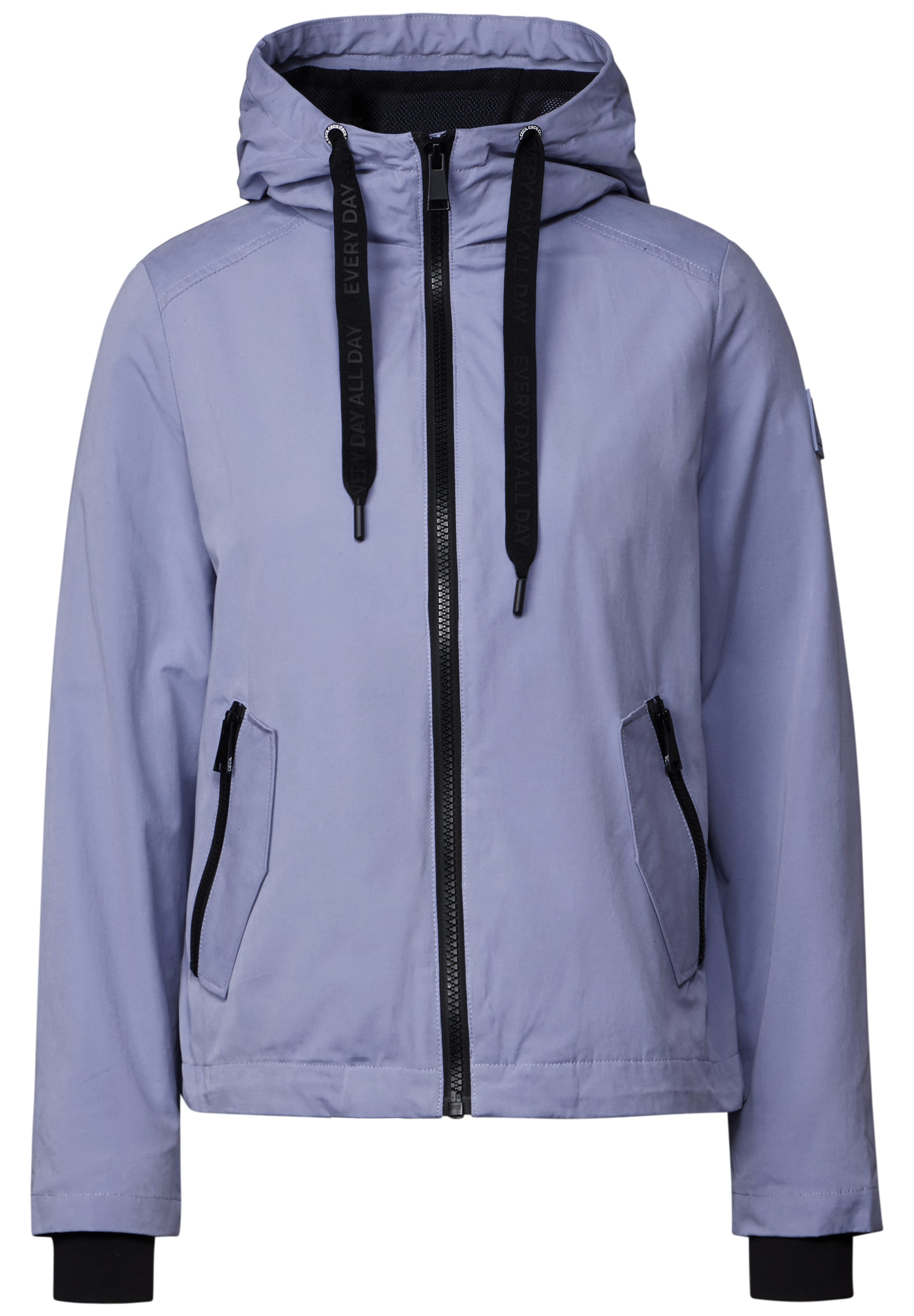 CECIL Between-Season Jacket in Purple: front