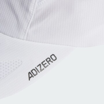Casquette de sport 'Adizero' ADIDAS PERFORMANCE en blanc