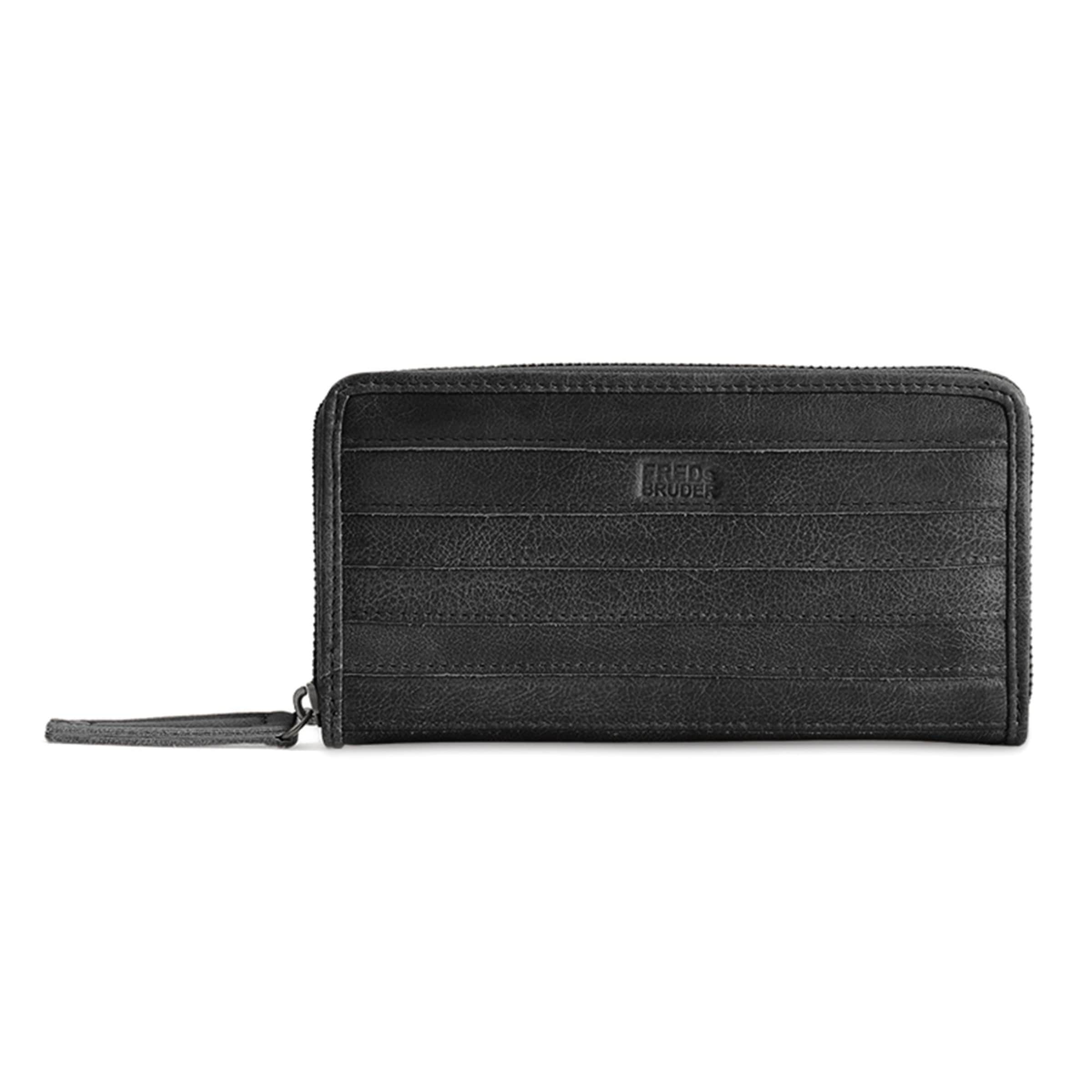 FREDsBRUDER Wallet in Grey: front