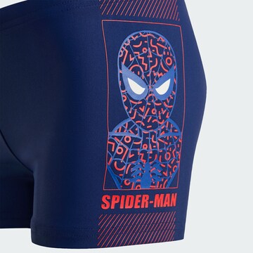 ADIDAS SPORTSWEAR Sports swimwear 'Marvel Spiderman' in Blue