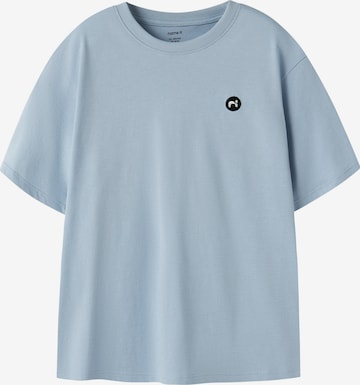 NAME IT Majica 'NKMVIMO' | modra barva: sprednja stran