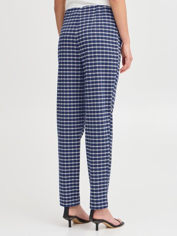 ICHI Regular Pants 'KATE' in Blue