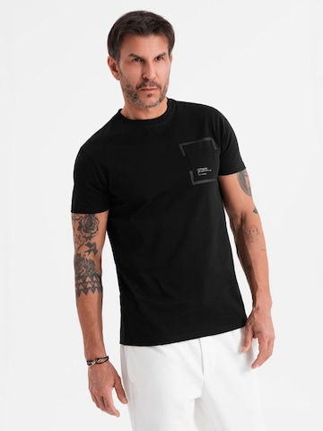 Ombre Shirt in Black