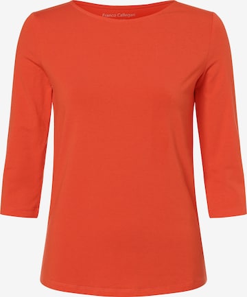 Franco Callegari Shirt in Oranje: voorkant