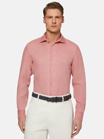 Boggi Milano Regular Fit Skjorte i pink: forside