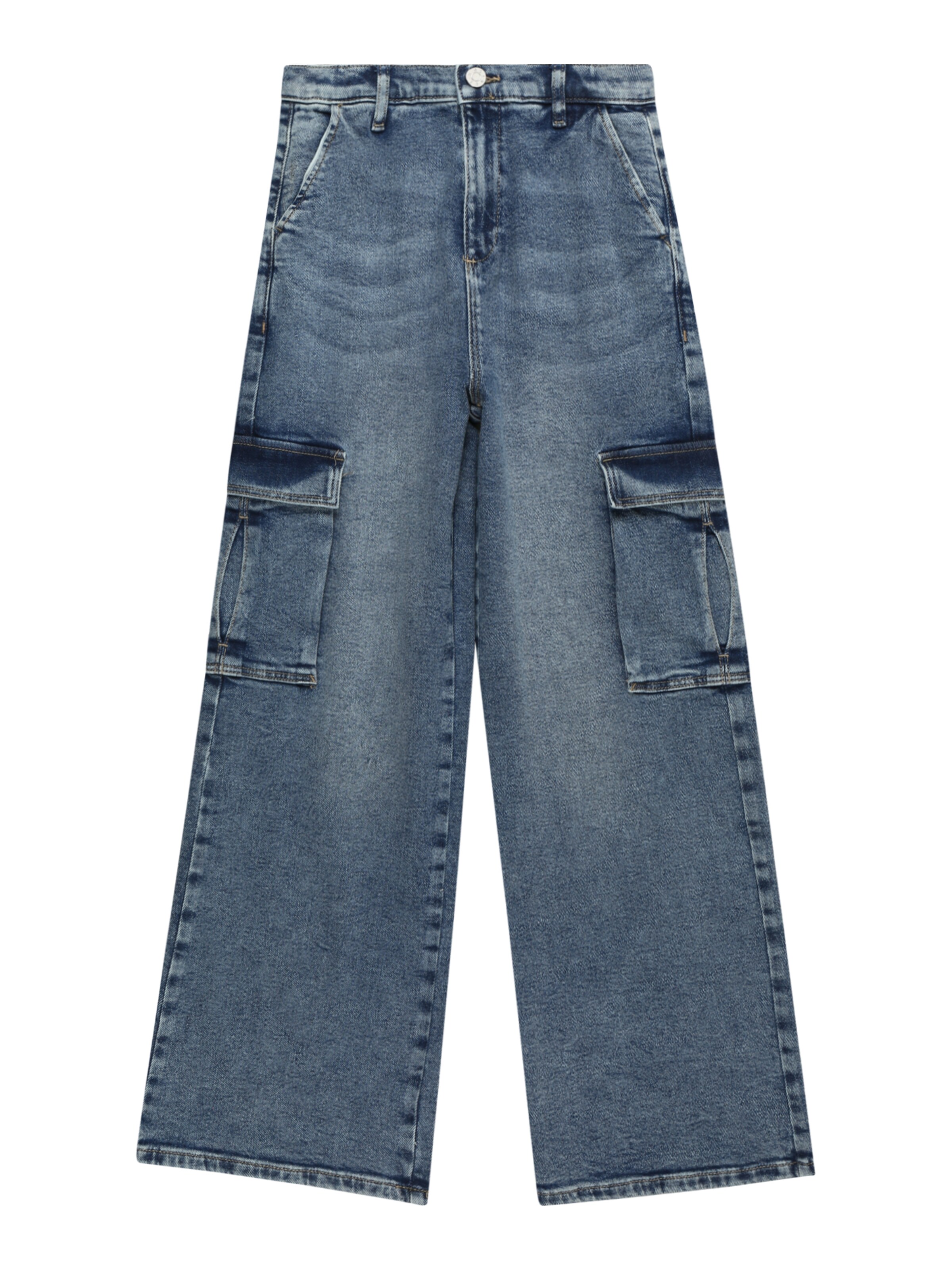 s.Oliver Wide leg Jeans in Blue: front
