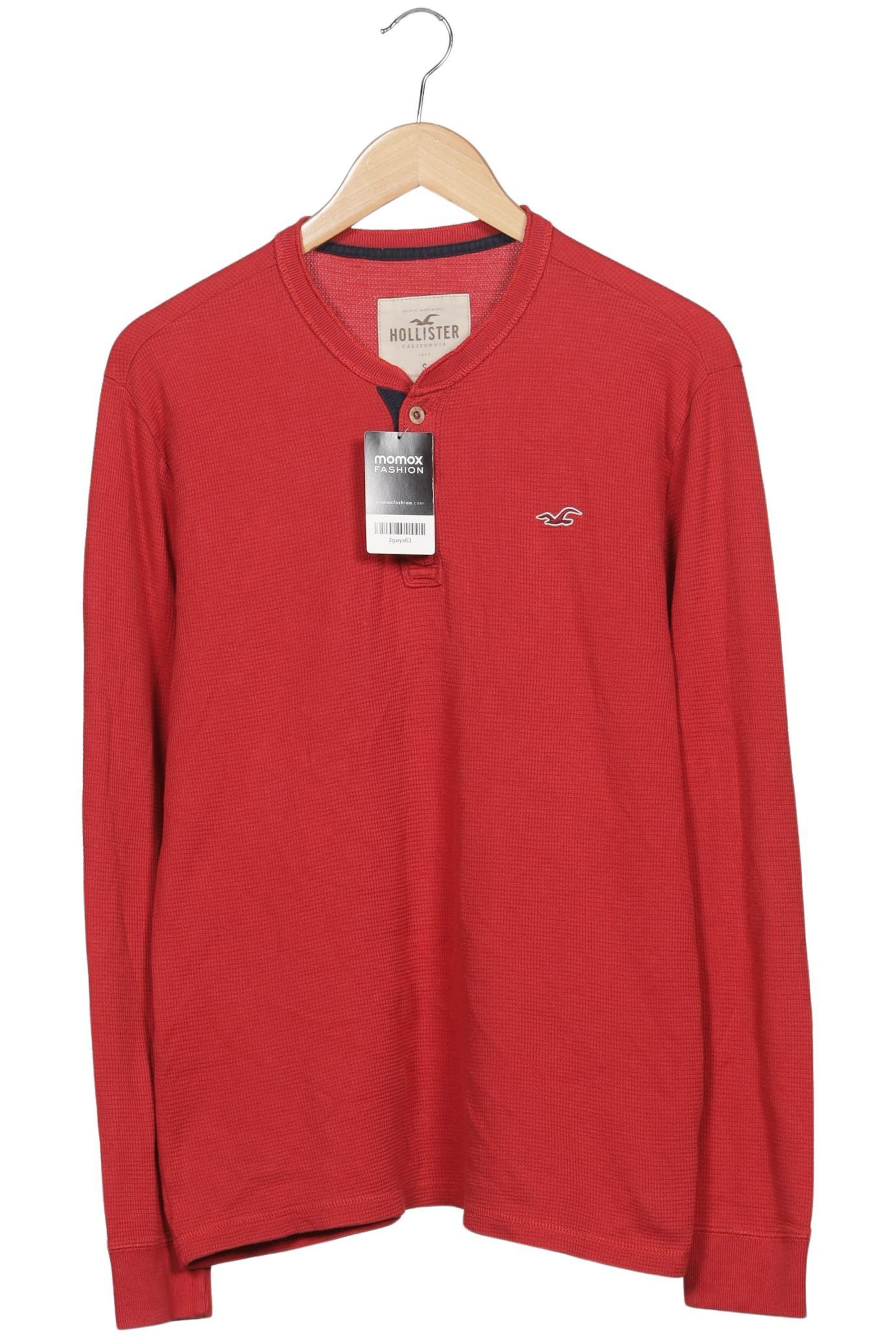 HOLLISTER Shirt in S in Red: front