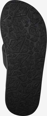 Volcom Teenslippers 'Recliner' in Zwart