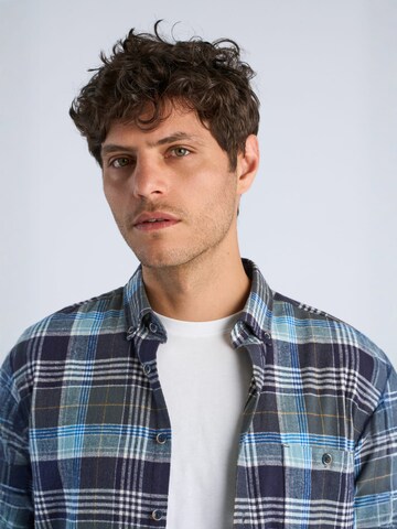 Lindbergh - Ajuste regular Camisa en azul