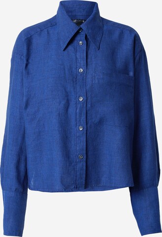 Banana Republic Blouse in Blauw: voorkant