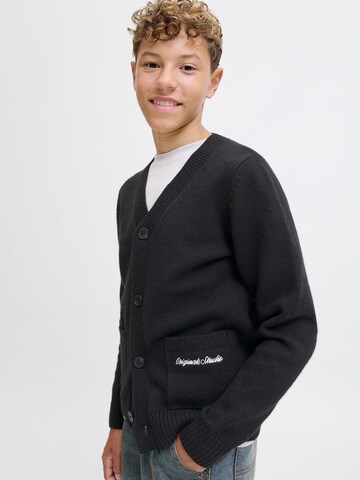 Jack & Jones Junior Cardigan i sort