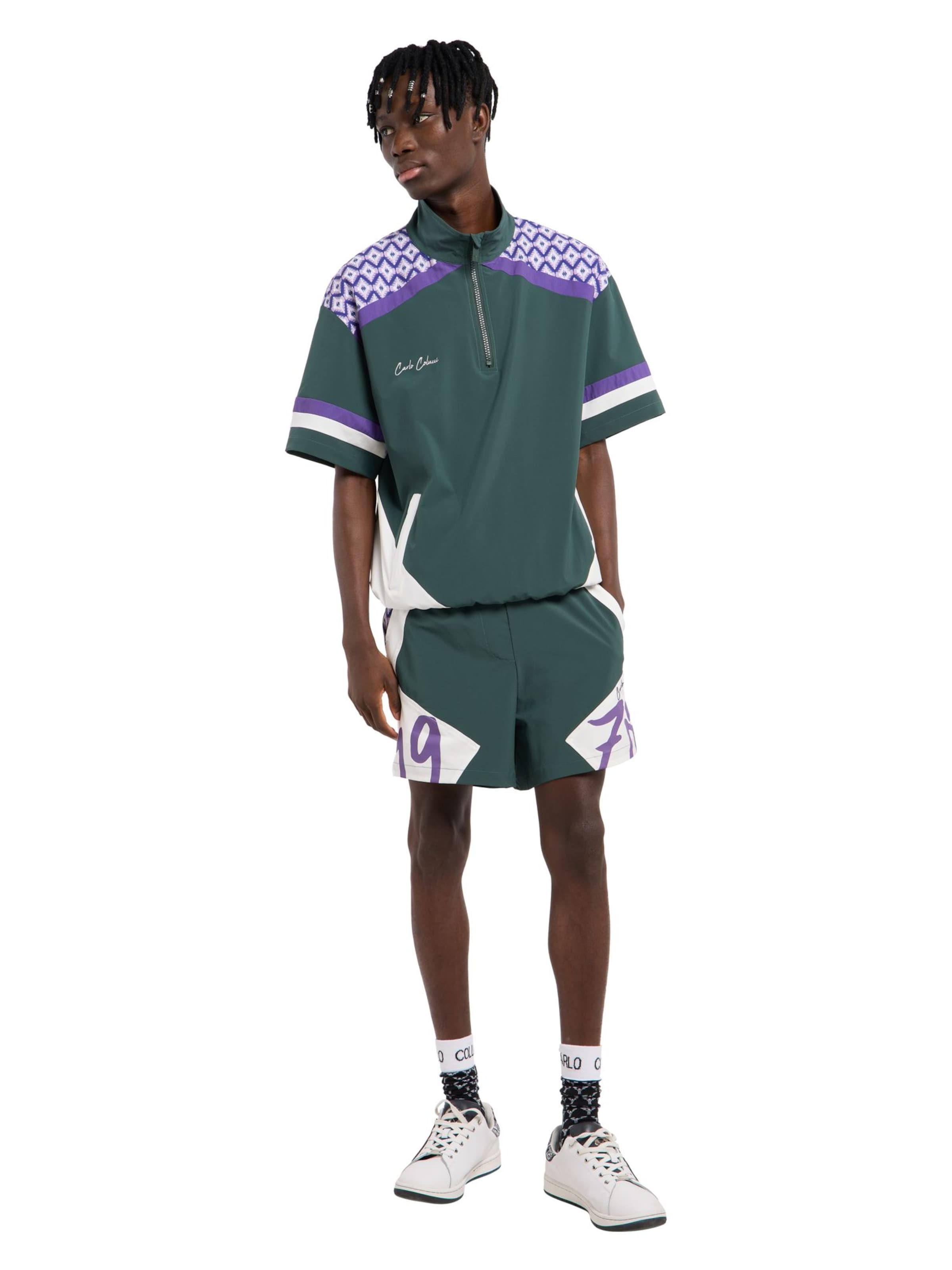 Carlo Colucci Shirt 'Fassnauer' in Green