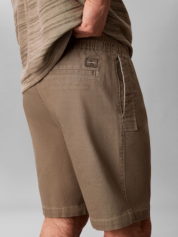 Calvin Klein Jeans Regular Broek in Groen