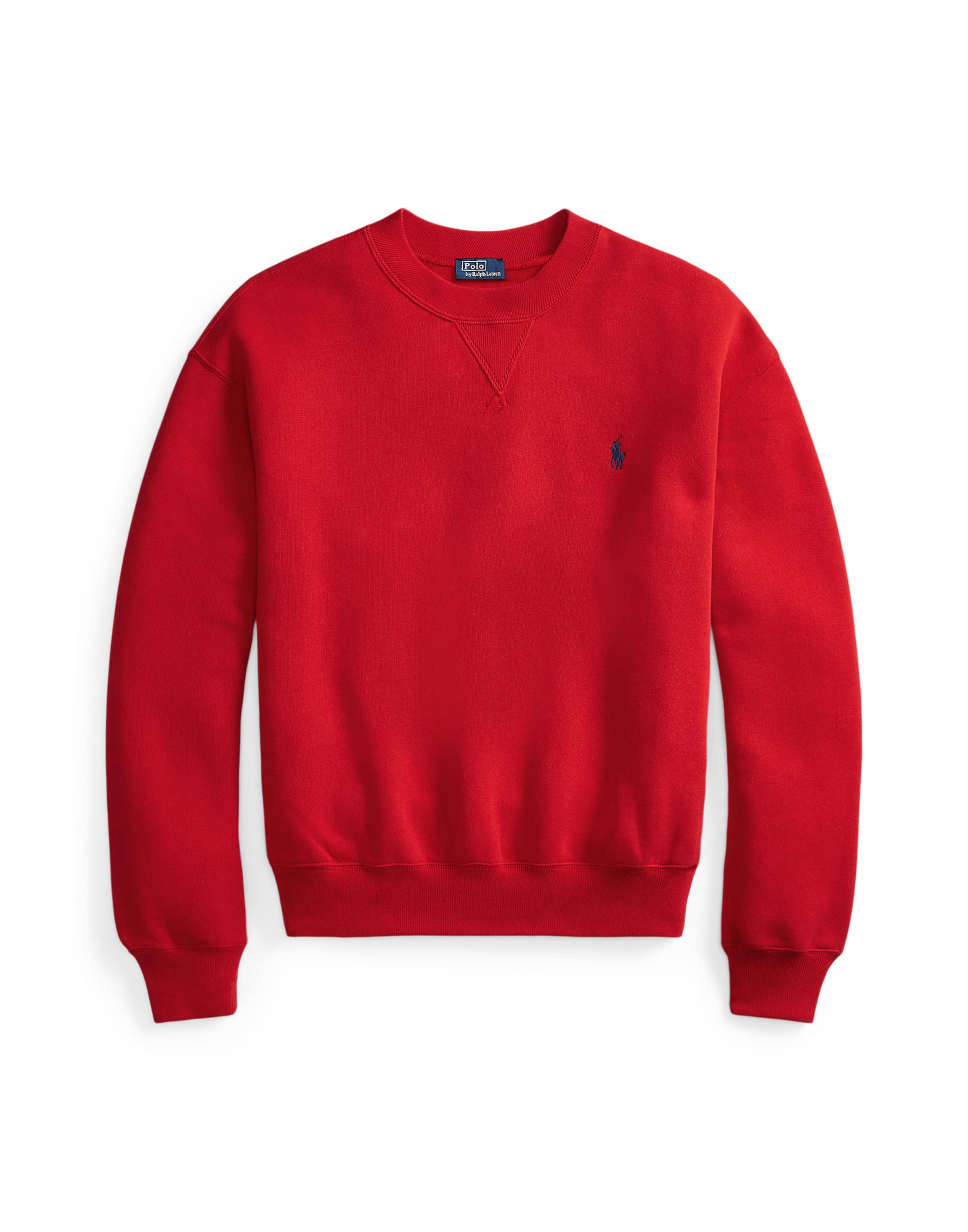 Polo Ralph Lauren Sweatshirt in XXS in de kleur Rood, Productweergave