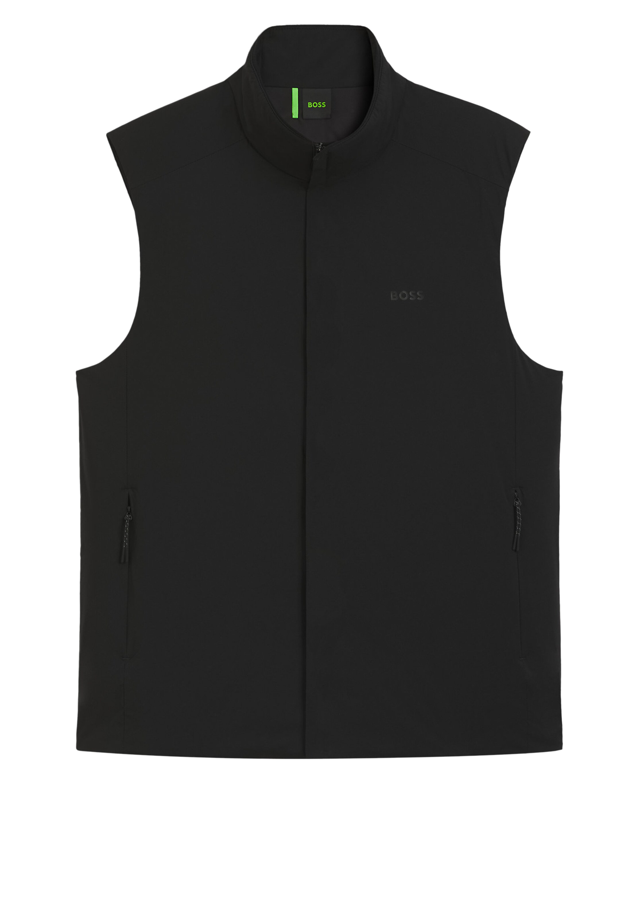 BOSS Weste 'Lite-X' in Schwarz: Vorderseite