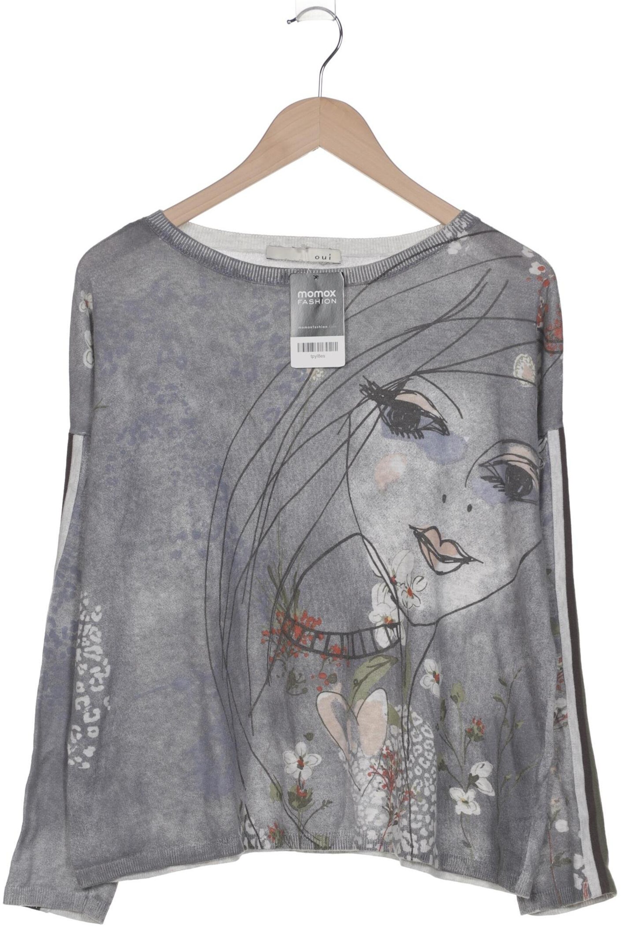 OUI Sweater & Cardigan in M in Grey: front