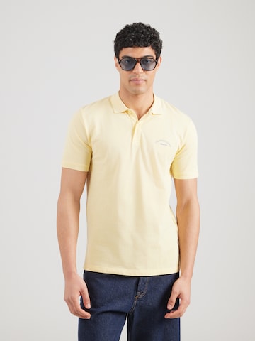 dzeltens JACK & JONES T-Krekls 'JJCOLLEGE': no priekšpuses