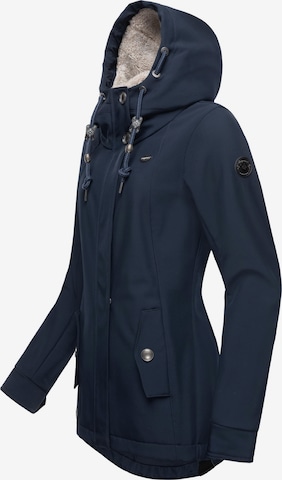 Ragwear Weatherproof jacket 'Monadde' in Blue