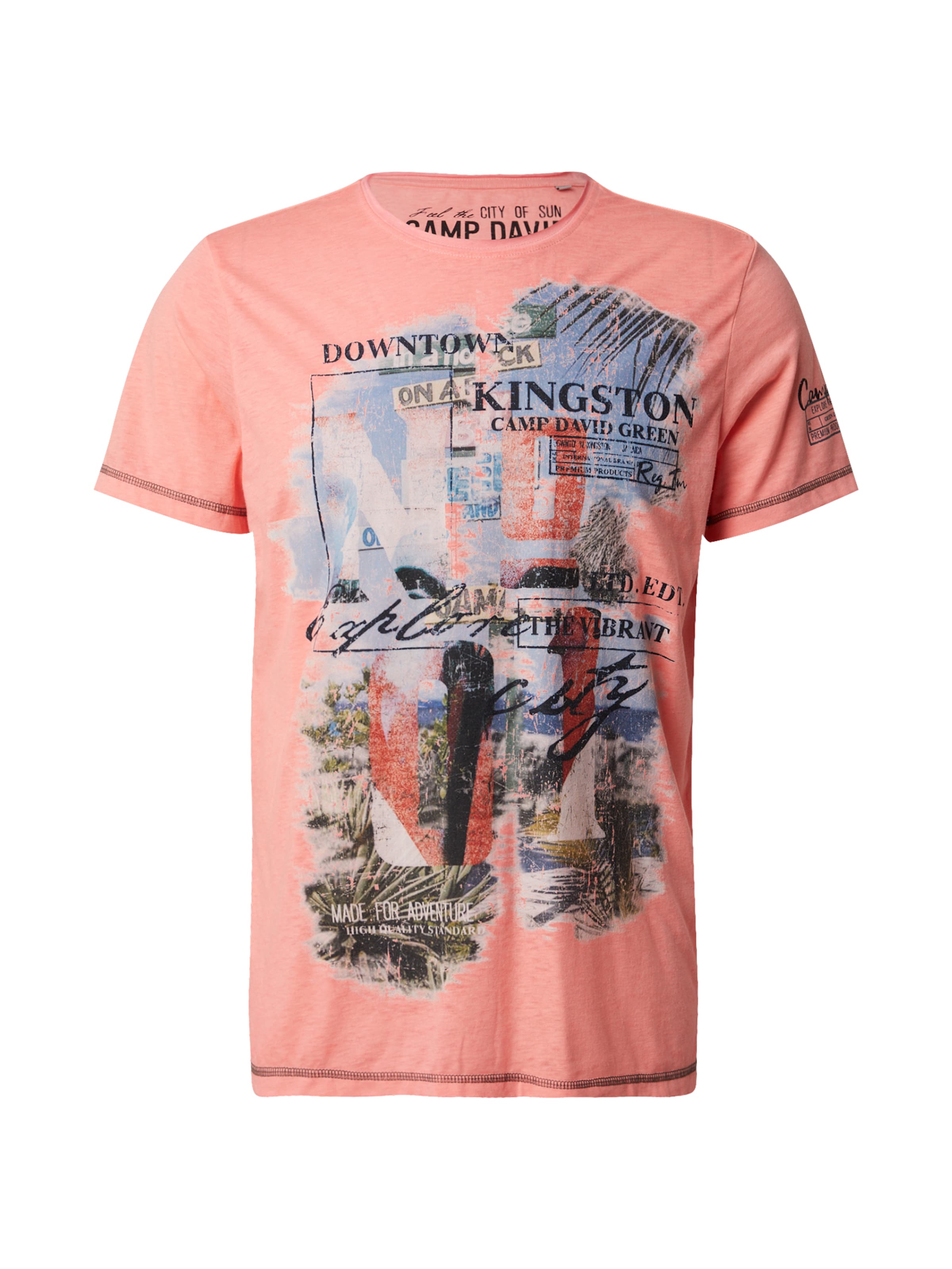 CAMP DAVID Футболка в Оранжевый: спереди