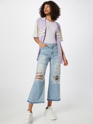 ONLY Wide leg Jeans 'SONNY' i blå