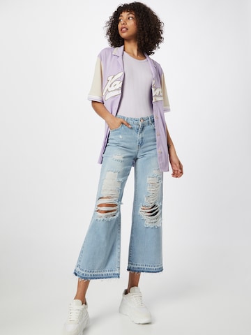 Wide Leg Jean 'SONNY' ONLY en bleu