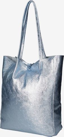 Shopper di Gave Lux in blu: frontale