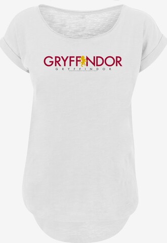 F4NT4STIC Shirt 'Harry Potter Gryffindor' in White: front