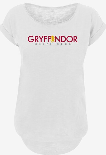 F4NT4STIC T-shirt 'Harry Potter Gryffindor' en jaune / rouge / noir / blanc chiné, Vue avec produit