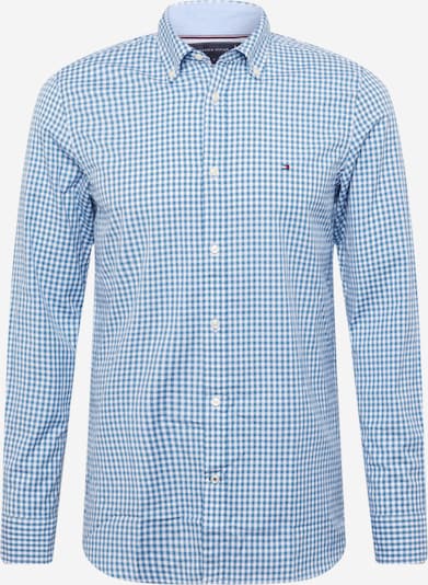 TOMMY HILFIGER Chemise en bleu clair / blanc, Vue avec produit