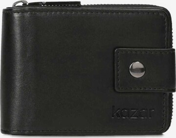 Kazar Wallet in Black: front