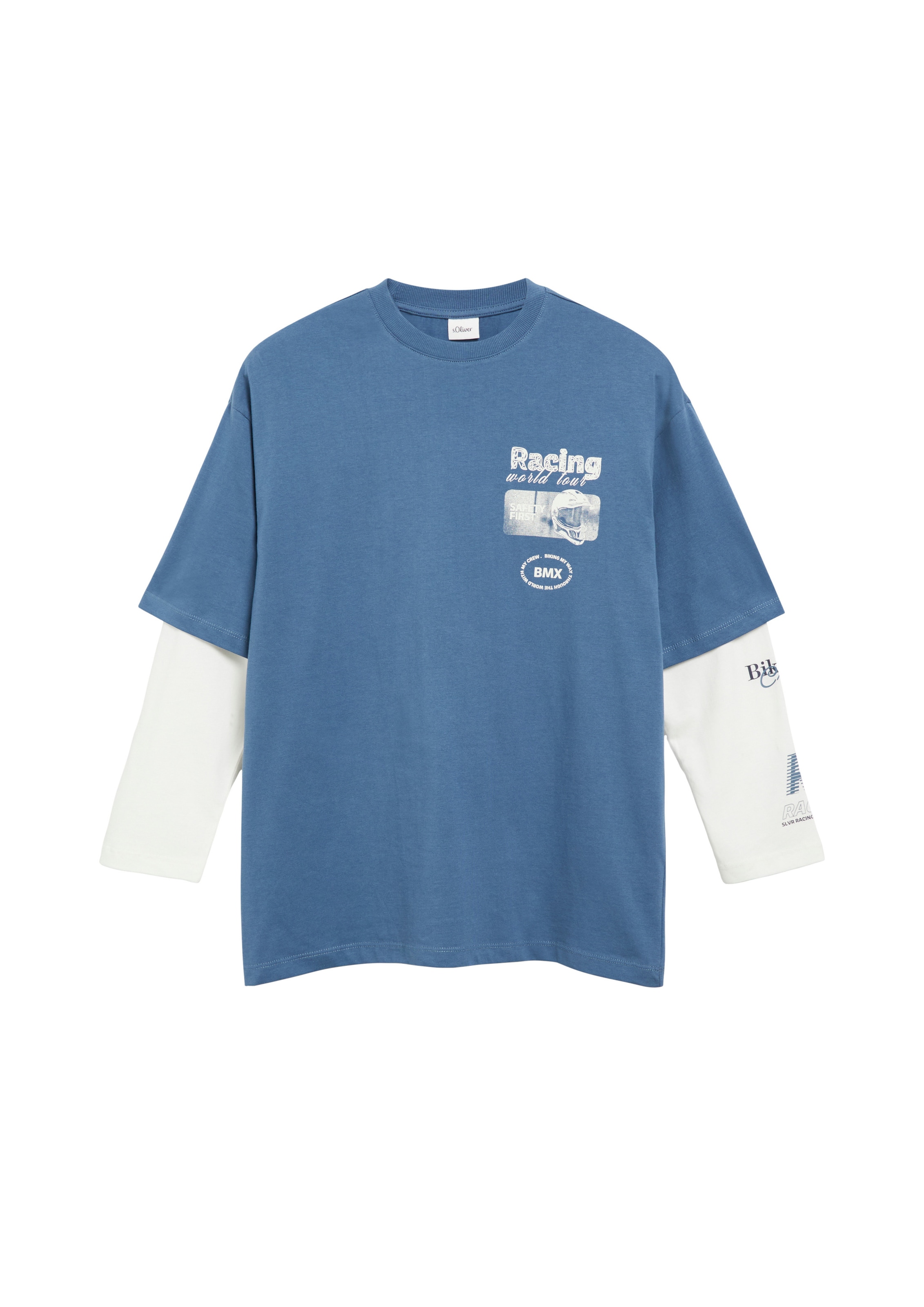 s.Oliver Shirt in Blue: front