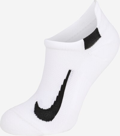 NIKE Αθλητικές κάλτσες 'Multiplier' σε μαύρο / λευκό, Άποψη προϊόντος