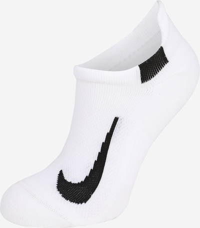 NIKE Sportske čarape 'Multiplier' u crna / bijela, Pregled proizvoda