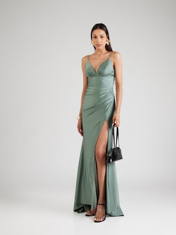 mascara - Vestido de noche en verde