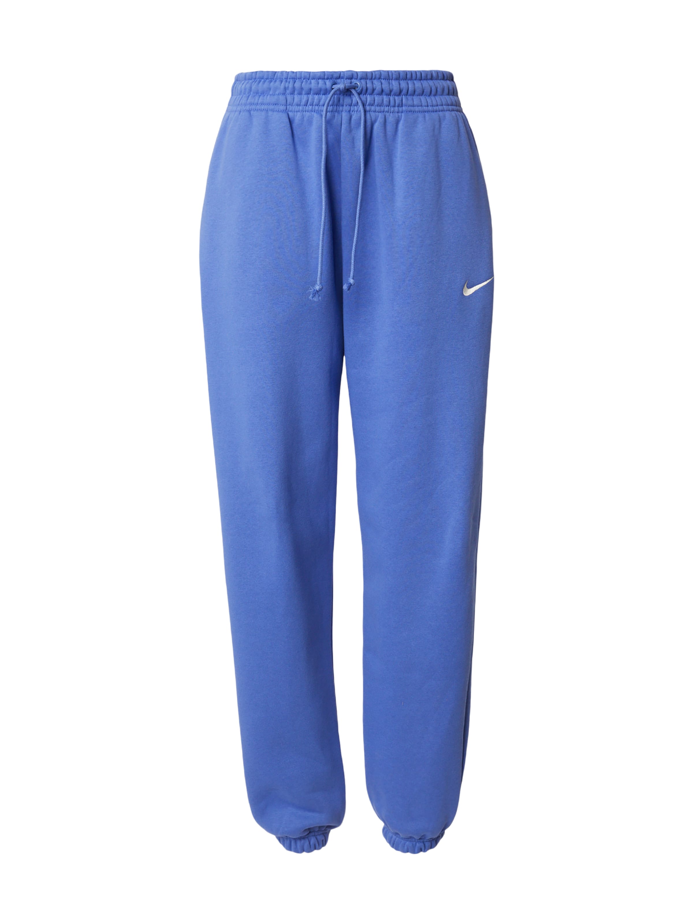 Tapered Pantaloni 'Phoenix Fleece' de la Nike Sportswear pe albastru: față
