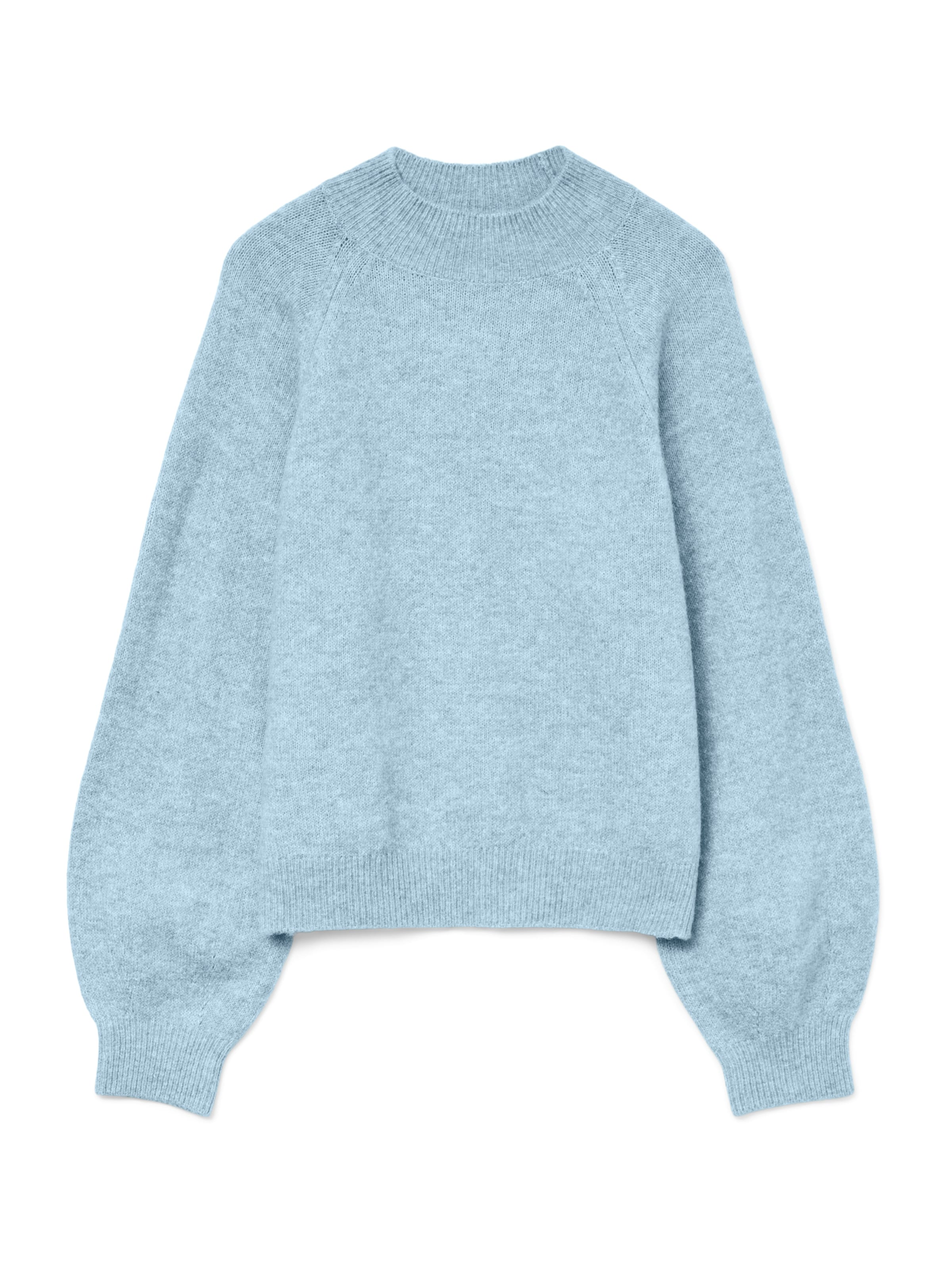 VERO MODA Pullover 'VMLeaf' i blå: forside