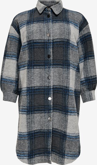 ONLY Carmakoma Jacke 'Andrea' in hellblau / grau / graphit, Produktansicht