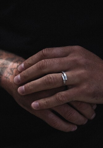 Haze&Glory Ring 'Evil Eye' i sølv: forside